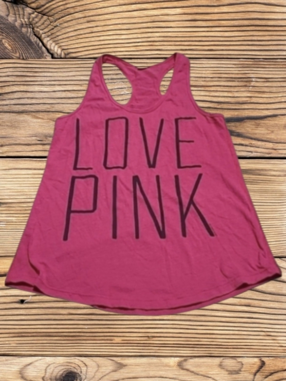 WOMEN'S XS PINK TANK TOP